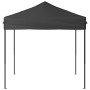 Carpa para fiestas plegable gris antracita 2x2 m