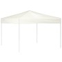 Carpa para fiestas plegable color crema 3x3 m en Carpas y cenadores | Comprar online en Foro24