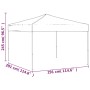 Carpa para fiestas plegable color crema 3x3 m en Carpas y cenadores | Comprar online en Foro24