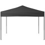 Carpa para fiestas plegable gris antracita 3x3 m