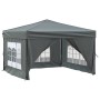 Carpa de fiesta plegable con paredes laterales antracita 3x3 m en Carpas y cenadores | Comprar online en Foro24