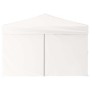 Carpa para fiestas plegable con paredes laterales blanco 3x3 m