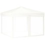 Carpa para fiestas plegable con paredes laterales blanca 3x3 m en Carpas y cenadores | Comprar online en Foro24