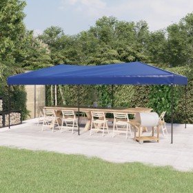 Carpa para fiestas plegable azul 3x6 m en Carpas y cenadores | Comprar online en Foro24