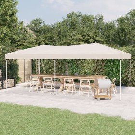 Carpa para fiestas plegable color crema 3x6 m en Carpas y cenadores | Comprar online en Foro24