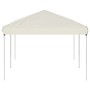 Carpa para fiestas plegable color crema 3x6 m