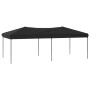 Carpa para fiestas plegable negro 3x6 m en Carpas y cenadores | Comprar online en Foro24