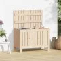 Solid pine wood garden storage box 76x42.5x54 cm by vidaXL, Outdoor storage boxes - Ref: Foro24-836144, Price: 82,18 €, Disco...