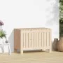 Solid pine wood garden storage box 76x42.5x54 cm by vidaXL, Outdoor storage boxes - Ref: Foro24-836144, Price: 82,18 €, Disco...