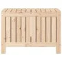 Solid pine wood garden storage box 76x42.5x54 cm by vidaXL, Outdoor storage boxes - Ref: Foro24-836144, Price: 82,18 €, Disco...
