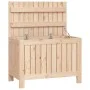 Solid pine wood garden storage box 76x42.5x54 cm by vidaXL, Outdoor storage boxes - Ref: Foro24-836144, Price: 82,18 €, Disco...