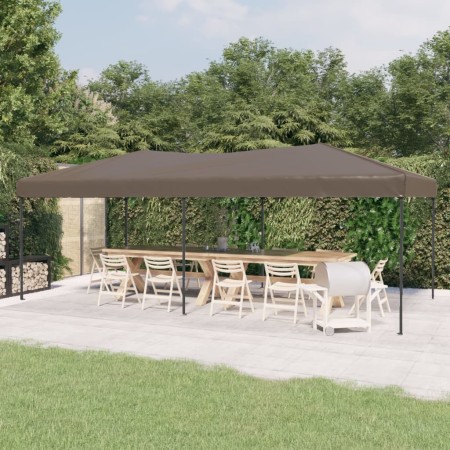 Carpa para fiestas plegable gris taupe 3x6 m en Carpas y cenadores | Comprar online en Foro24