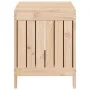 Solid pine wood garden storage box 76x42.5x54 cm by vidaXL, Outdoor storage boxes - Ref: Foro24-836144, Price: 82,18 €, Disco...