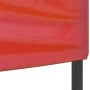 Carpa para fiestas plegable rojo 3x6 m