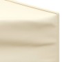Carpa para fiestas plegable con paredes laterales crema 3x6 m