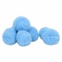 Bolas de filtro de piscina antibacterias polietileno azul 700 g
