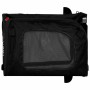 Remolque de bicicleta para mascotas Negro 124.5 x 63.5 x 53 cm