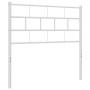 Kopfteil aus weißem Metall, 75 cm von vidaXL, Kopf- und Fußteile - Ref: Foro24-355734, Preis: 18,72 €, Rabatt: %