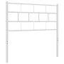 Kopfteil aus weißem Metall, 80 cm von vidaXL, Kopf- und Fußteile - Ref: Foro24-355735, Preis: 18,63 €, Rabatt: %