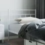 Kopfteil aus weißem Metall, 100 cm von vidaXL, Kopf- und Fußteile - Ref: Foro24-355737, Preis: 20,86 €, Rabatt: %