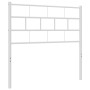 Kopfteil aus weißem Metall, 100 cm von vidaXL, Kopf- und Fußteile - Ref: Foro24-355737, Preis: 21,14 €, Rabatt: %