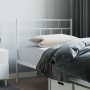 Kopfteil aus weißem Metall, 107 cm von vidaXL, Kopf- und Fußteile - Ref: Foro24-355738, Preis: 24,04 €, Rabatt: %