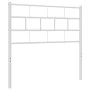 Cabecero de metal blanco 107 cm de vidaXL, Cabeceros y pies de cama - Ref: Foro24-355738, Precio: 23,69 €, Descuento: %