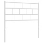 Kopfteil aus weißem Metall, 107 cm von vidaXL, Kopf- und Fußteile - Ref: Foro24-355738, Preis: 24,04 €, Rabatt: %