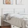 Kopfteil aus weißem Metall, 120 cm von vidaXL, Kopf- und Fußteile - Ref: Foro24-355739, Preis: 26,15 €, Rabatt: %
