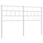 Kopfteil aus weißem Metall, 120 cm von vidaXL, Kopf- und Fußteile - Ref: Foro24-355739, Preis: 26,15 €, Rabatt: %