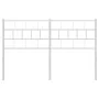 Kopfteil aus weißem Metall, 135 cm von vidaXL, Kopf- und Fußteile - Ref: Foro24-355740, Preis: 29,87 €, Rabatt: %