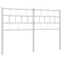 Kopfteil aus weißem Metall, 150 cm von vidaXL, Kopf- und Fußteile - Ref: Foro24-355742, Preis: 28,54 €, Rabatt: %
