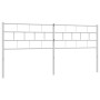 Kopfteil aus weißem Metall, 180 cm von vidaXL, Kopf- und Fußteile - Ref: Foro24-355744, Preis: 29,12 €, Rabatt: %