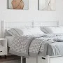 White metal headboard 193 cm by vidaXL, Headboards and footboards - Ref: Foro24-355745, Price: 31,45 €, Discount: %
