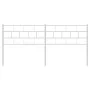 White metal headboard 193 cm by vidaXL, Headboards and footboards - Ref: Foro24-355745, Price: 31,45 €, Discount: %