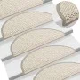 Selbstklebende Sisal-Stufenmatte 15 Stück beige 56x17x3 cm von vidaXL, Treppenmatten - Ref: Foro24-326858, Preis: 73,37 €, Ra...