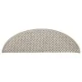 Self-adhesive sisal stair mat 15 units taupe 56x17x3 cm by vidaXL, Stair mats - Ref: Foro24-326859, Price: 68,59 €, Discount: %