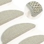 Selbstklebende Sisal-Teppichfliesen, 15 Stück, hellgrün, 56x17x3 cm. von vidaXL, Treppenmatten - Ref: Foro24-326863, Preis: 8...