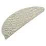 Alfombrillas autoadhesivas sisal 15 uds verde claro 56x17x3 cm by vidaXL, Stair mats - Ref: Foro24-326863, Price: 84,24 €, Di...