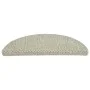 Alfombrillas autoadhesivas sisal 15 uds verde claro 56x17x3 cm by vidaXL, Stair mats - Ref: Foro24-326863, Price: 84,24 €, Di...