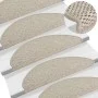 Selbstklebende Sisal-Teppichfliesen, 15 Stück, silberfarben, 56x17x3 cm. von vidaXL, Treppenmatten - Ref: Foro24-326871, Prei...