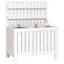 White pine wood garden storage box 76x42.5x54 cm by vidaXL, Outdoor storage boxes - Ref: Foro24-836145, Price: 97,94 €, Disco...