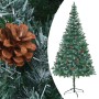 Árbol de Navidad artificial con piñas 210 cm