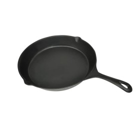 Grillpfanne aus Gusseisen 30 cm rund von vidaXL, Bretter - Ref: Foro24-50124, Preis: 31,11 €, Rabatt: %
