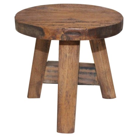 Taburete de madera maciza de caoba en Taburetes y sillas plegables | Comprar online en Foro24