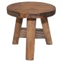 Taburete de madera maciza de caoba en Taburetes y sillas plegables | Comprar online en Foro24