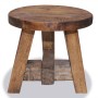Taburete de madera maciza de caoba en Taburetes y sillas plegables | Comprar online en Foro24