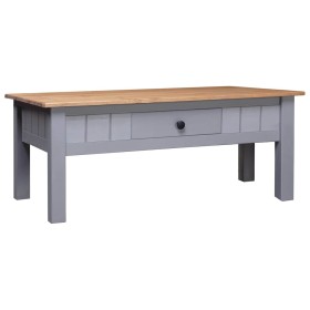 Mesa de centro madera de pino estilo Panamá gris 100x60x43,5 cm en Mesas de centro | Comprar online en Foro24