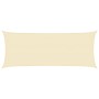 Toldo de vela crema HDPE 160 g/m² 2x4,5 m