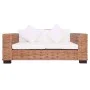 Natural rattan 3-piece sofa set with cushions by vidaXL, Sofas - Ref: Foro24-278624, Price: 1,00 €, Discount: %